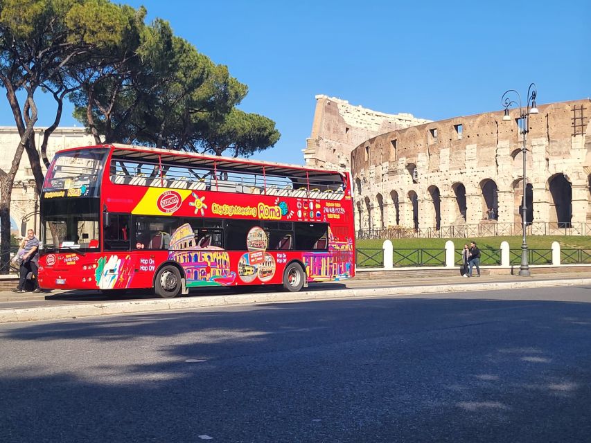 Rome: City Highlights Open-Top Bus Night Tour - Quick hits before you board