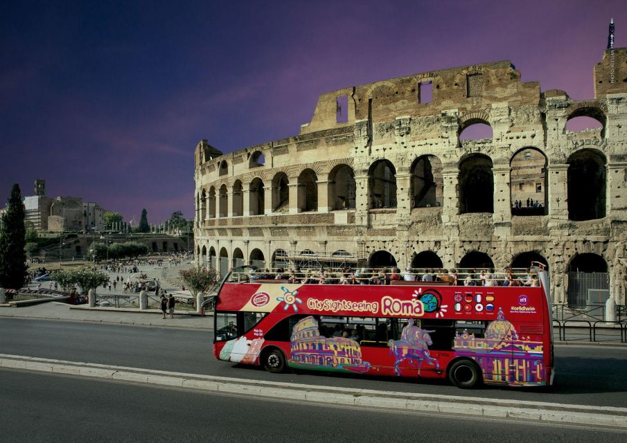 Rome: City Highlights Open-Top Bus Night Tour - A 45-Minute Night Drive That Works as Your First-Evening Plan