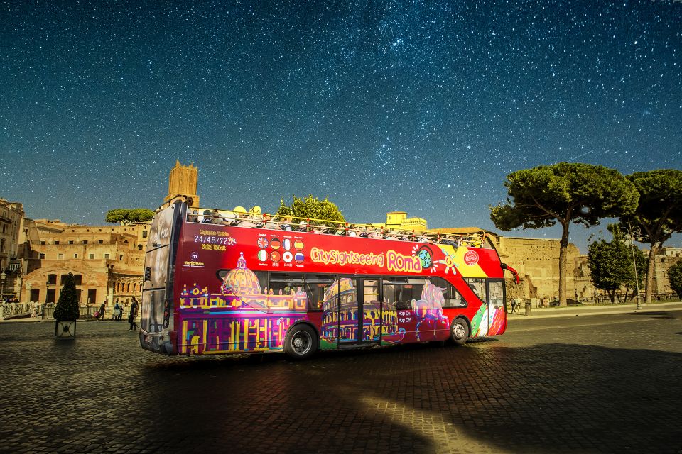 Rome: City Highlights Open-Top Bus Night Tour - Onboard WiFi for Instant Photo Sharing