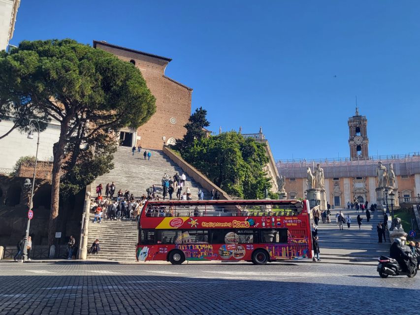 Rome: City Highlights Open-Top Bus Night Tour - Staff Help, Not Live Narration: What That Means for Your Questions