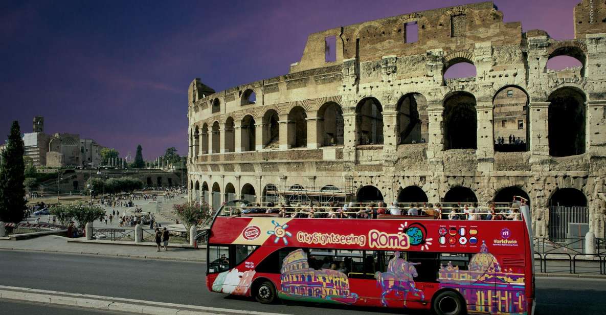 Rome: City Highlights Open-Top Bus Night Tour - From Santa Maria Maggiore to the Colosseum: What This Night Route Covers