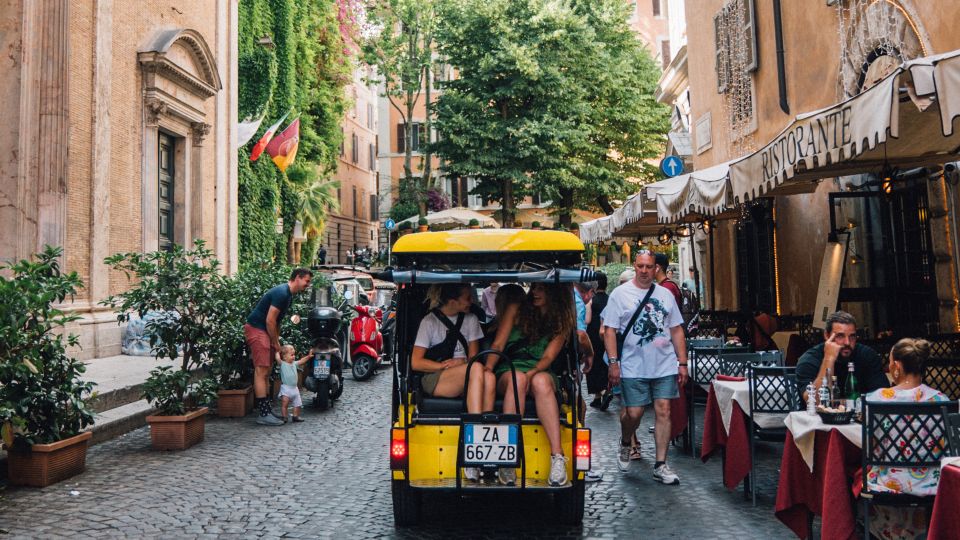 Rome: City Highlights Tour by Electric Golf Cart - Pantheon area to Piazza Colonna: get your bearings quickly