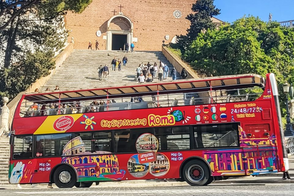 Rome: City Sightseeing Hop-on Hop-off Bus with Audioguide - Practical tips for getting the most out of each stop