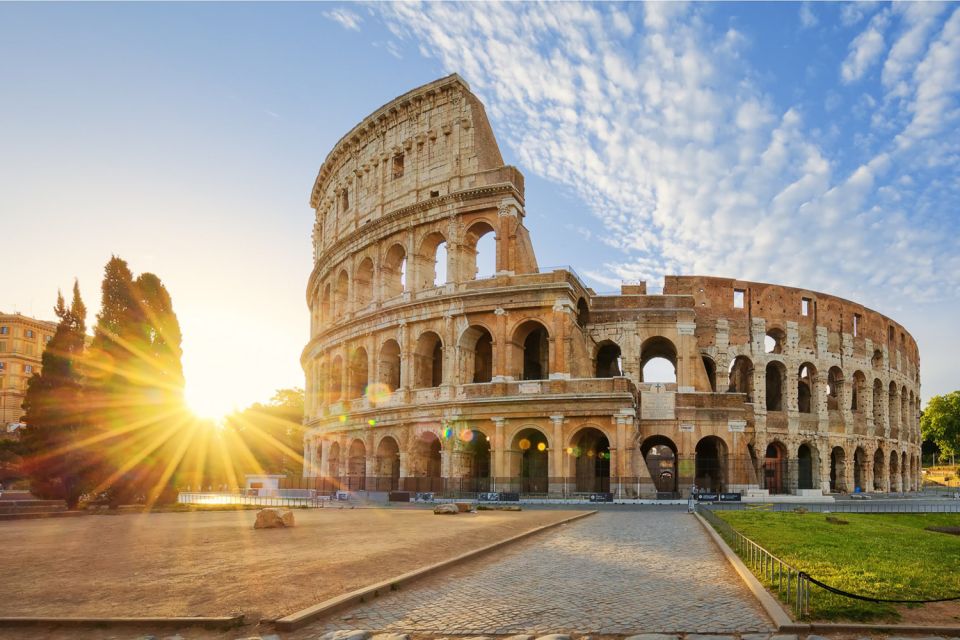 Rome: Colosseum, Ancient Rome and Catacombs Tours & Tickets - Colosseum views from the first and second tiers