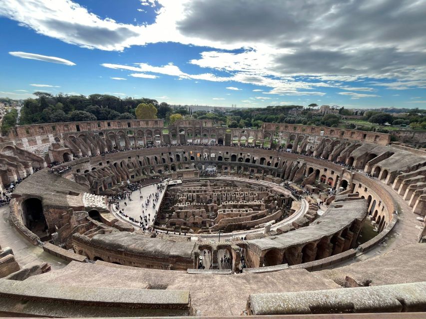 Rome: Colosseum and Ancient Rome Guided Walking Tour - Entering the Colosseum: Dedicated Entry and Main-Level Access