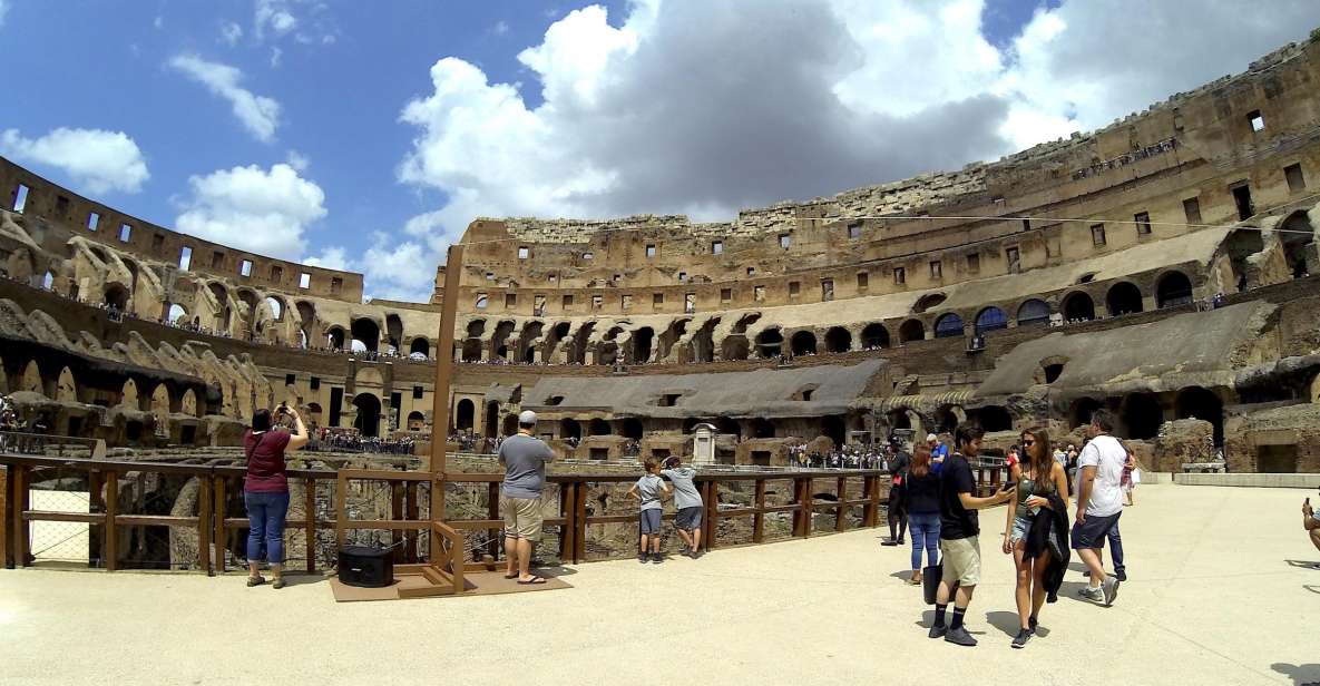 Rome: Colosseum Arena Guided Tour with Roman Forum Option - Key highlights at a glance