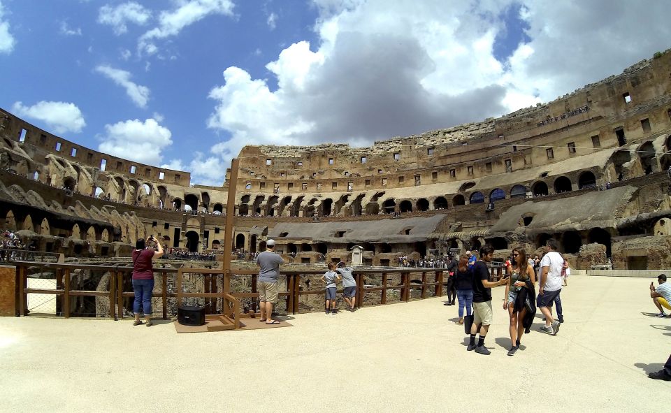 Rome: Colosseum Arena Guided Tour with Roman Forum Option - Colosseum Arena floor access: what makes this tour different