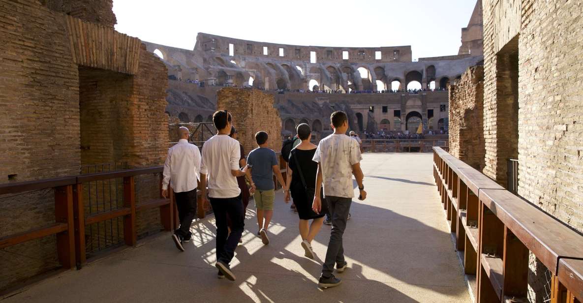Rome: Colosseum Arena Private Tour with Ancient City - Key things worth knowing before you go