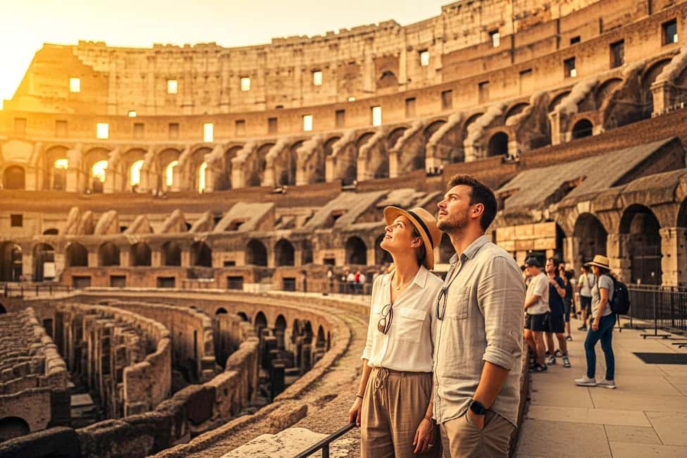 Rome: Colosseum Arena Twilight Tour & Imperial Forum Visit - Twilight in the Colosseum: what the last-entry timing changes