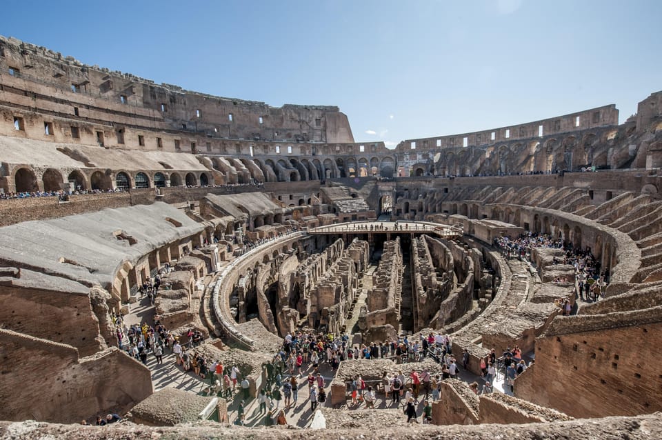Rome: Colosseum Experience +Audio Guide APP - Optional Arena - Meeting at Via delle Terme di Tito 93 (and Getting Set Up)