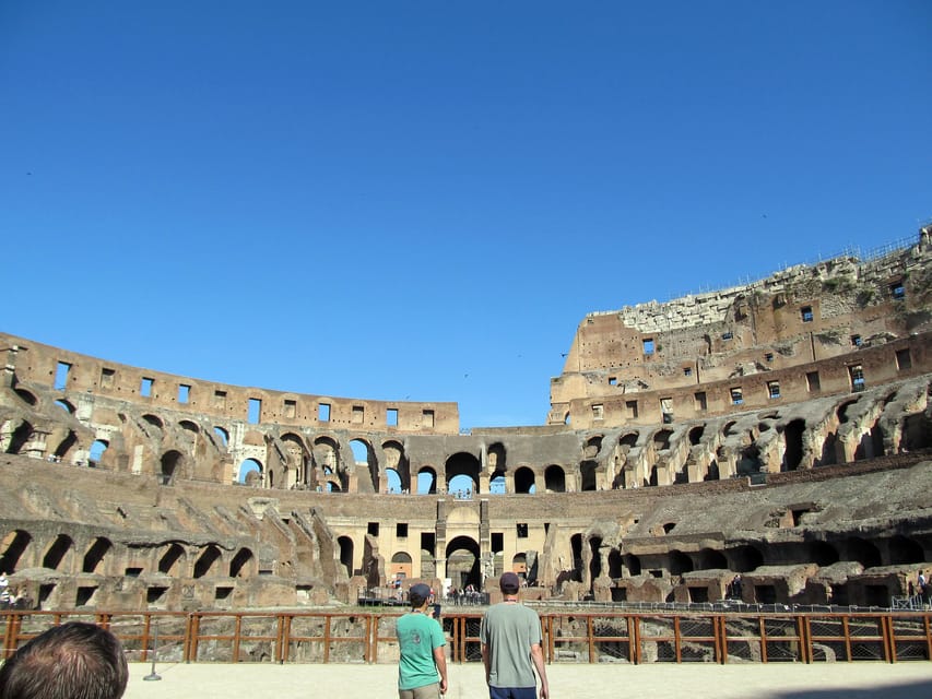 Rome: Colosseum Experience with Audio Guide and Arena Option - Entering the Colosseum via the Restricted Arena Floor Entrance