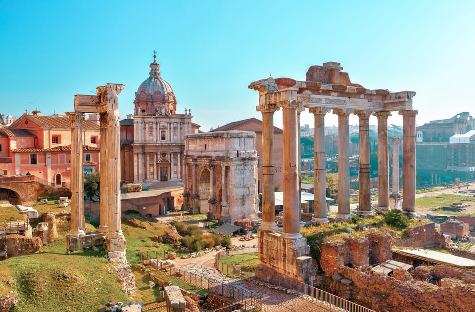 Rome: Colosseum, Forum, & Palatine Hill Entry & Audioguide - Roman Forum entry: seeing public Rome instead of just ruins