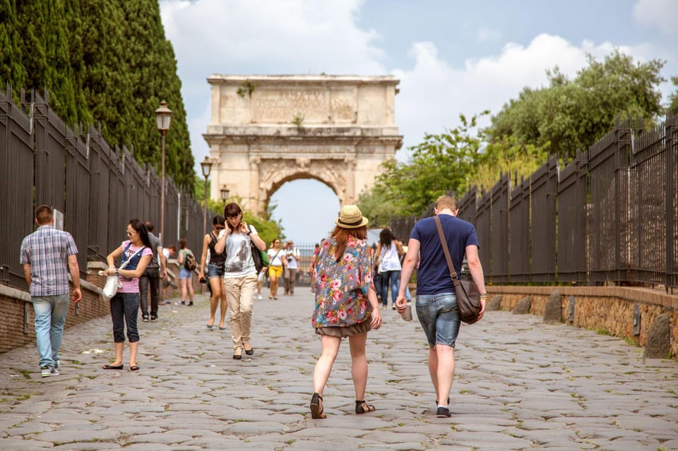 Rome: Colosseum, Forum, Palatine Hill Entry & Audioguide App - Roman Forum: where Roman life felt close enough to touch