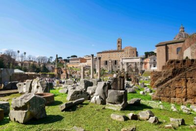 Rome: Colosseum & Forum with Audio Guide App -Optional Arena - Meeting point at Via delle Terme di Tito 93: how to find it fast