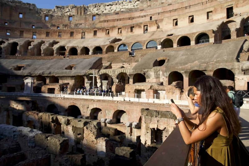 Rome: Colosseum Gladiator's Arena and Roman Forum Tour - Palatine Hill: imperial palaces, real footing, real steps