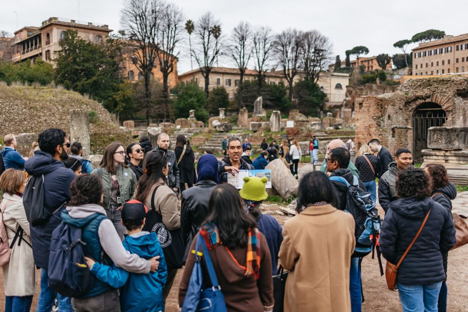 Rome: Colosseum, Palatine Hill & Roman Forum Guided Tour - Route And Timing: 4 Guided Blocks In One Arc