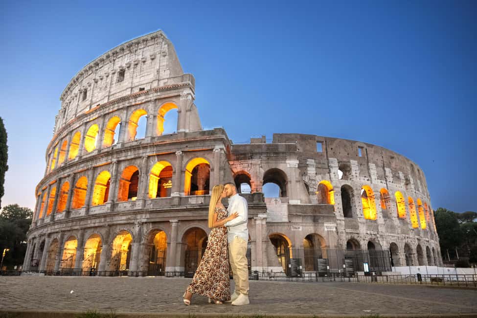 Rome: Colosseum Private Photoshoot - Photo editing that respects your choices (and gives you flexibility)