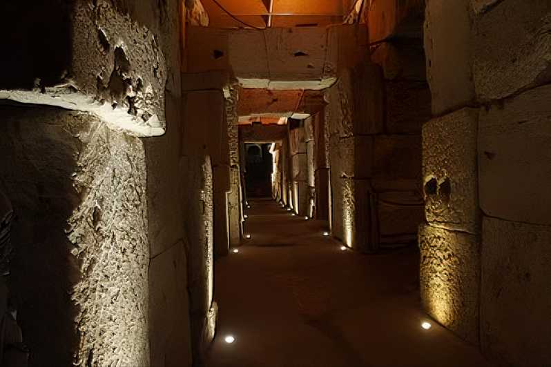 Rome: Colosseum Underground and Arena Floor Tour - Underground chambers and gladiator passageways: where the spectacle was staged
