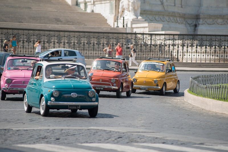 Rome Driving Tour By Vintage Fiat 500 - What’s included, what you pay for separately, and how the value adds up