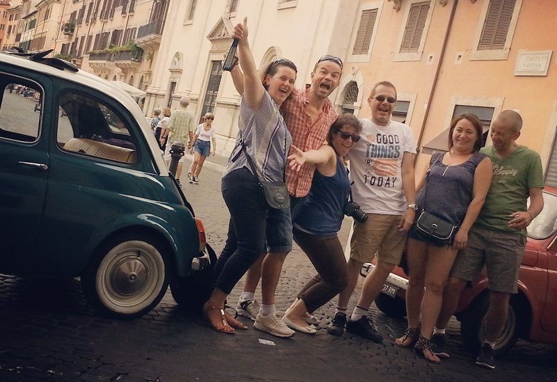 Rome Driving Tour By Vintage Fiat 500 - Coffee and gelato stops you can actually plan for