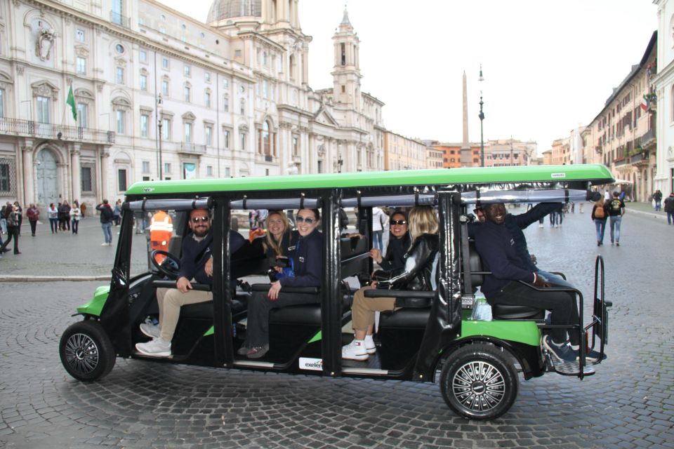 Rome: Golf Cart Tour with Artisanal Gelato Tasting - Why this Rome golf cart tour feels like a smart first day