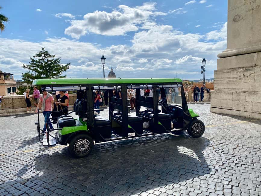 Rome: Golf Cart Tour with Artisanal Gelato Tasting - Circus Maximus and the view factor that surprises people
