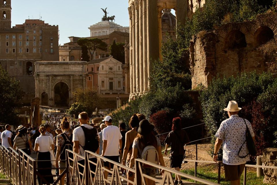 Rome: Guided Colosseum Arena & Forum Experience - Stop by Stop: Trajan’s Column, the Forum, and the Main Ring
