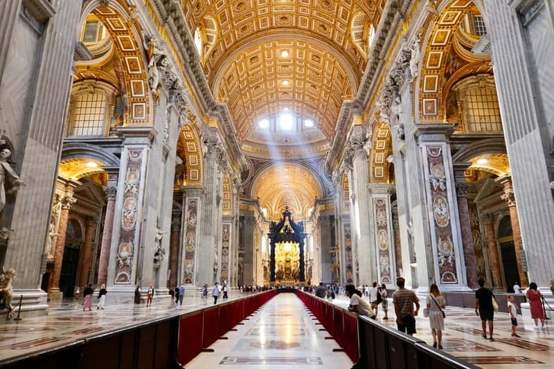 Rome: Guided Tour of St. Peter's Basilica, Grottoes & Square - Key points to know before you go