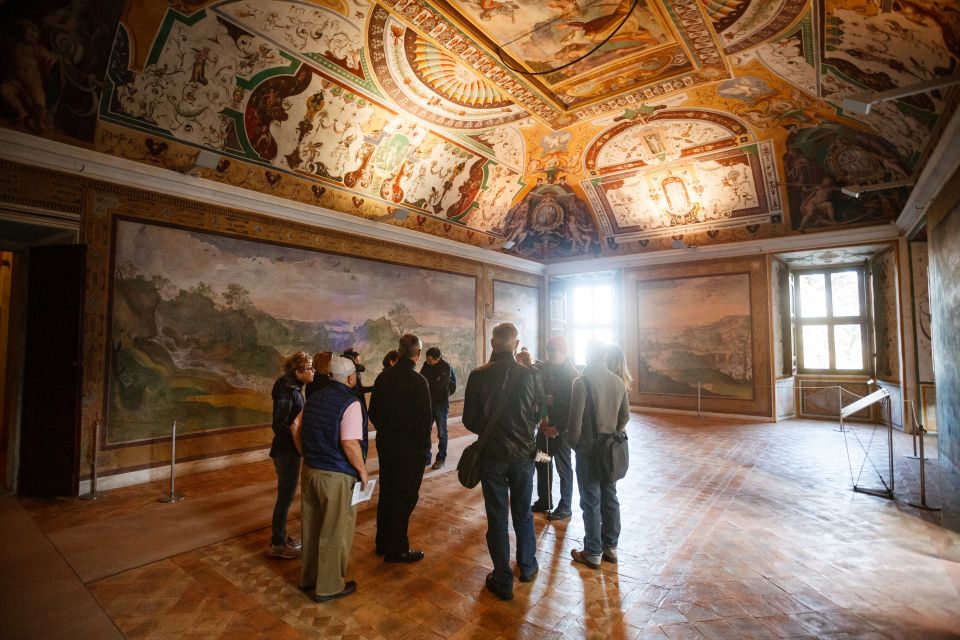 Rome: Hadrian's Villa and Villa d'Este Half-Day Tour - Via Tiburtina, Bagni di Tivoli, and the travertine you’ll spot