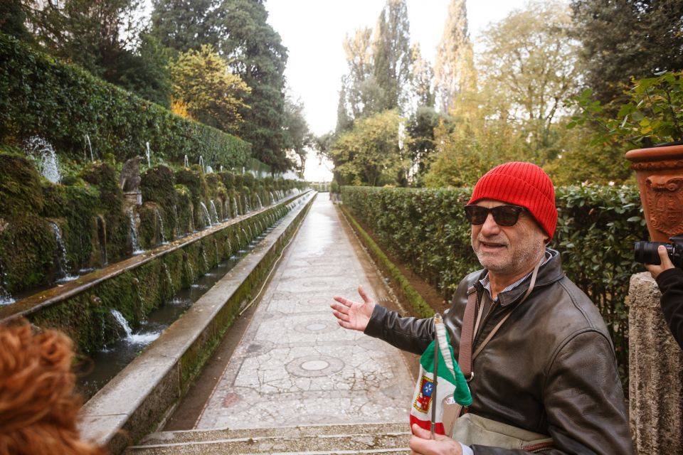 Rome: Hadrian's Villa and Villa d'Este Half-Day Tour - Group tour reality: what the guide actually helps with