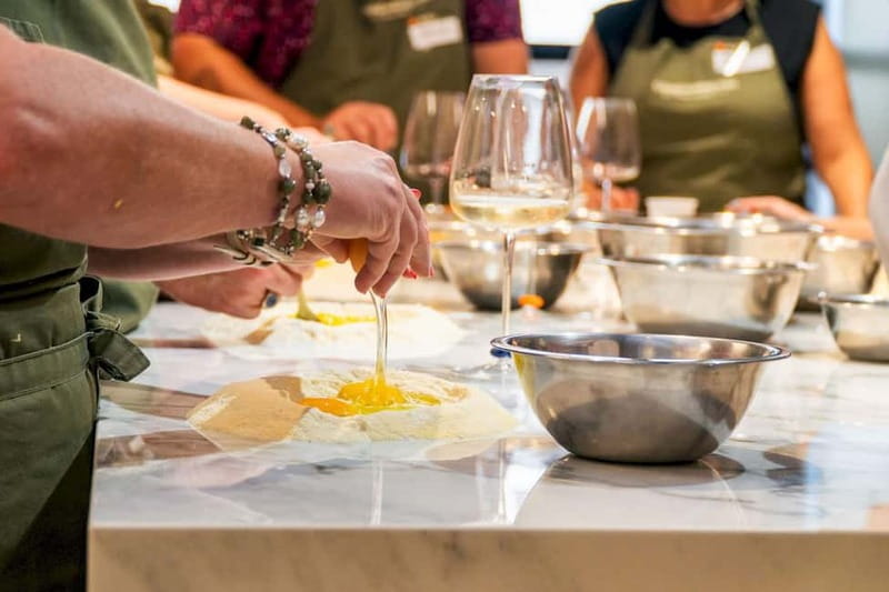 Rome: Hands-On Pasta & Tiramisu Class with Unlimited Wine - Fresh Fettuccine: From Flour and Eggs to Al Dente