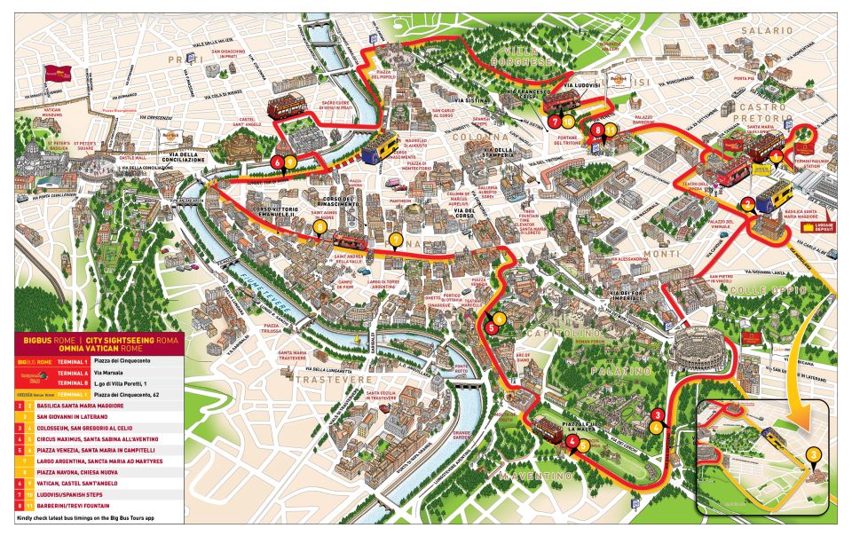 Rome: Hop-On Hop-Off Bus and Optional Cruise Port Transfer - Onboard Audio, Wi‑Fi, and Headphones: The Part You’ll Use More Than You Think