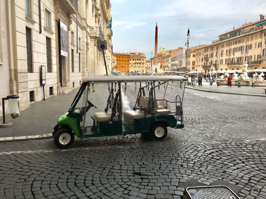 Rome: Imperial City Tour by Golf Cart with Optional Transfer - Pantheon and the shift in Rome’s vibe