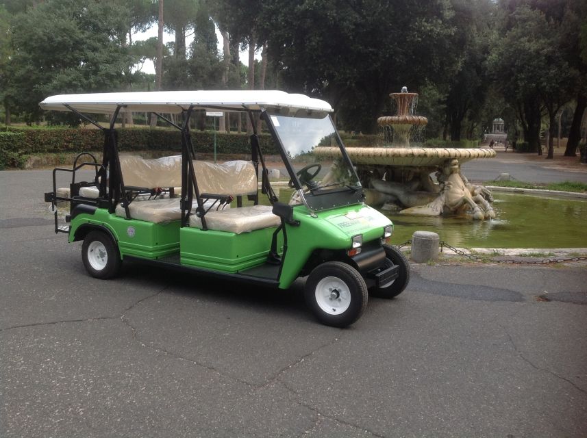 Rome: Imperial City Tour by Golf Cart with Optional Transfer - Aventino and the Pincio Balcony: when the ride turns into a viewpoint