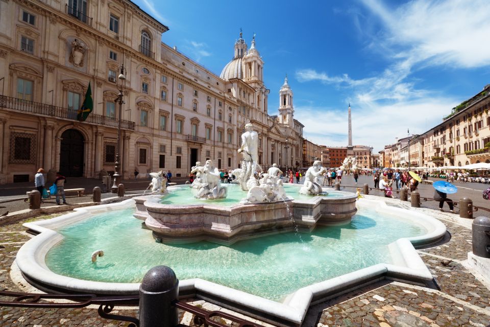 Rome: Navona Square Underground Ticket with Audio Guide - Meeting point and logistics at Piazza Navona fountain
