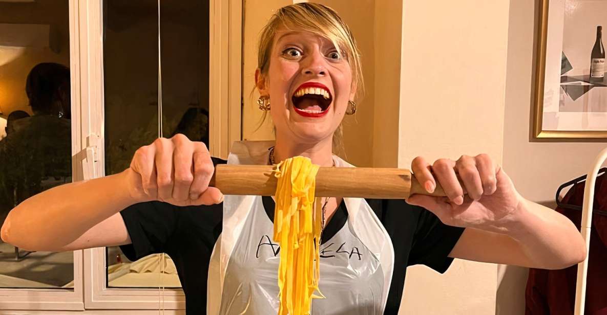 Rome: Pasta Making Class with Wine, Limoncello, and Dessert - The 3-hour pasta lesson: how your hands get the hang of it