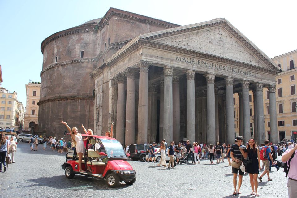 Rome: Private Guided City Highlights Tour by Golf Cart - What the Cart Is Like (And Why That Matters)