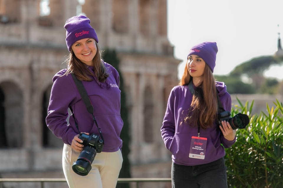 Rome: Romantic Photoshoot for Couples - How the walk works: from 20 minutes to 1.5 hours
