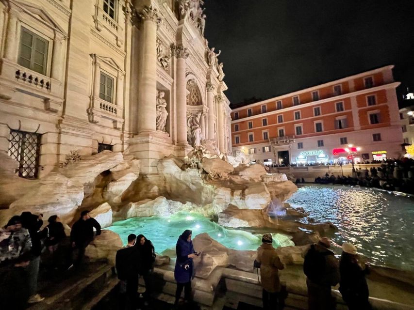 Rome: Spanish Steps, Trevi, Navona and Pantheon Sunset Tour - Pantheon Exterior Views: Seeing the Giant Dome Like a Pro