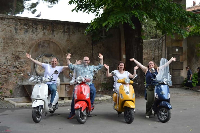 Rome: Vespa scooter tour "When in Rome" - Starting Location and First Minutes: Via Cavour to the Colosseum
