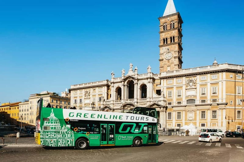Rome:Hop-On Hop-Off Panoramic Open Bus Ticket 3 Circuits x 1 - Ticket Value: What $20 Really Buys You