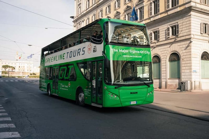 Rome:Hop-On Hop-Off Panoramic Open Bus Ticket 3 Circuits x 1 - Quick Practical Notes That Save Time