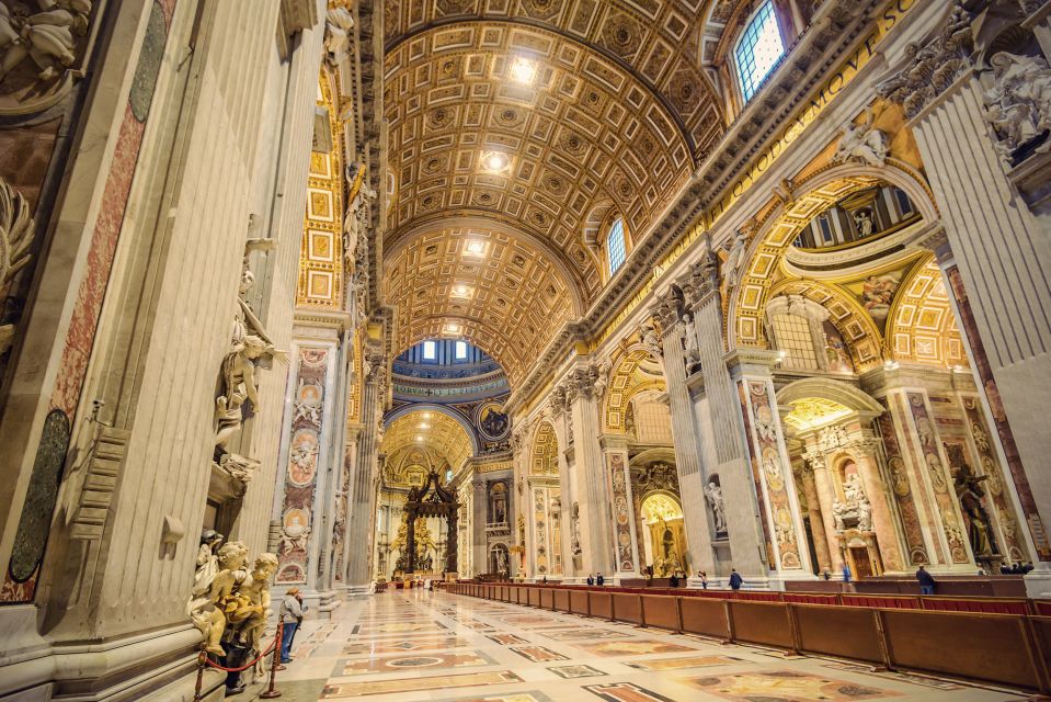 Vatican: Papal Audience and St. Peter's Basilica Guided Tour - St. Peter’s Basilica at 12:30: where the guide earns their fee